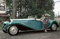 jean bugatti and his bugatti royale roadster